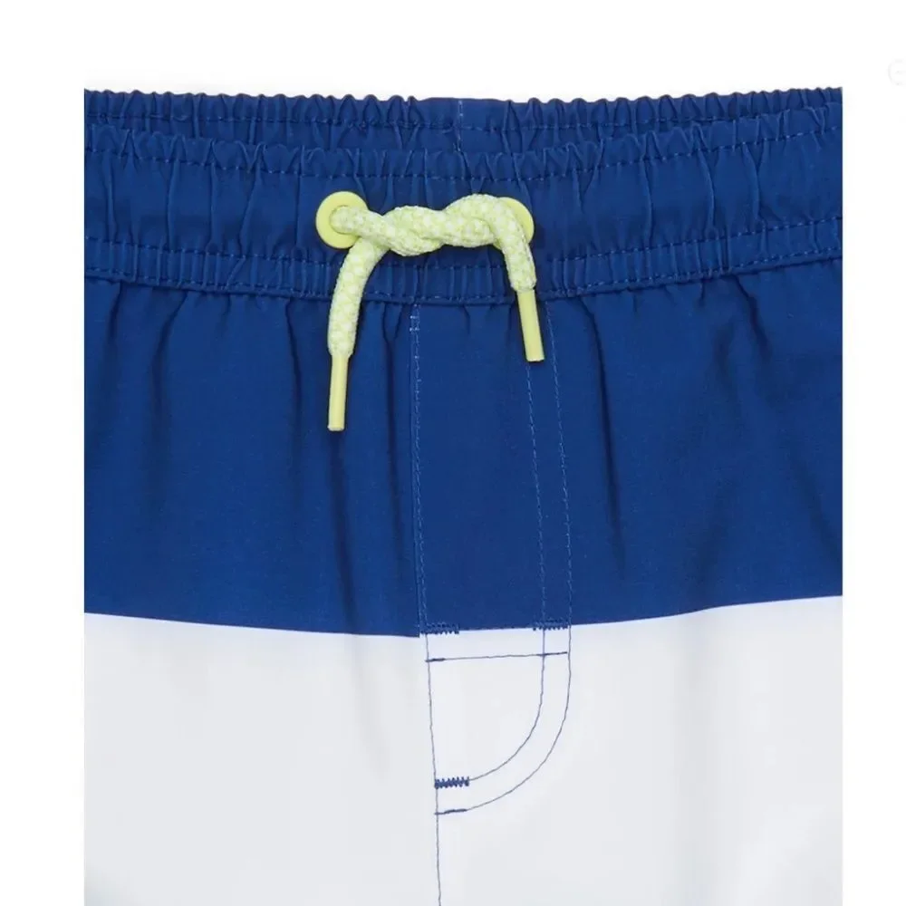 Baby Boys Quick Dry Swim Trunks Shorts & Bucket Hat Size 18M